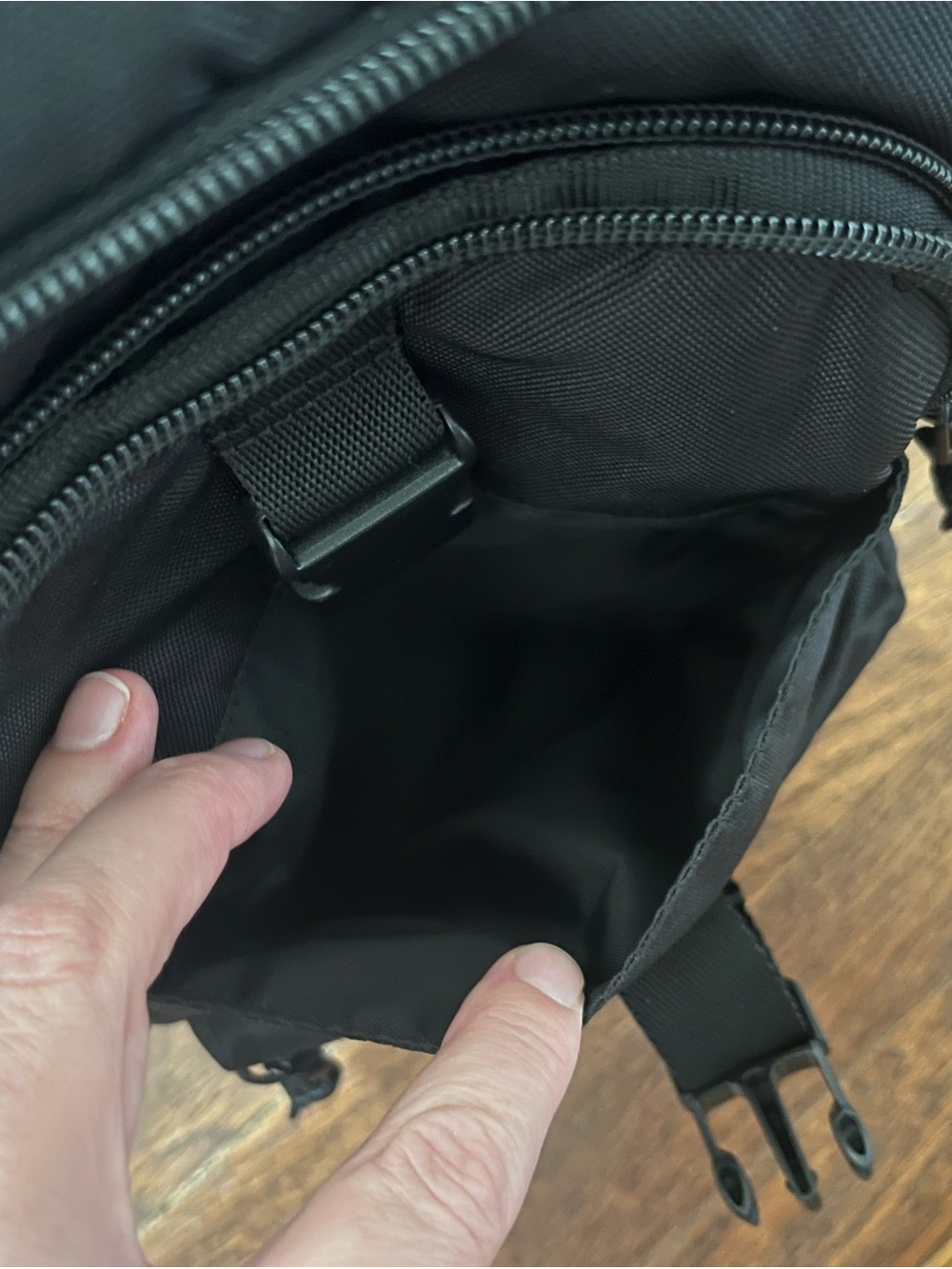 adidas Black Sling Bag - Picture 5 of 15